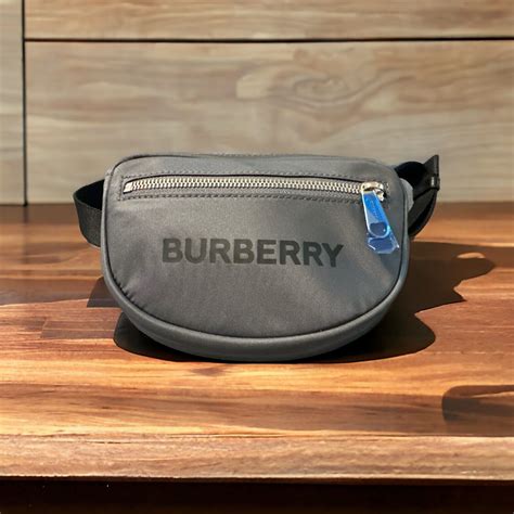 burberry cannon bag|Burberry Logo Print Nylon Cannon Bum Bag Small Black .